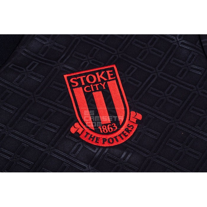 2a Equipacion Camiseta Stoke City 22-23 Negro - Haga un click en la imagen para cerrar